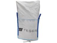 BIG BAG 90x90x90cm 500kg golier vrchná násypka dno na obilný suť TEGER BIG BAG 90x90x90cm 500kg golier vrchná násypka dno na obilný suť TEGER