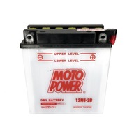 Batéria na motorku 12V 5Ah 12N5-3B MOTOPOWER Batéria na motorku 12V 5Ah 12N5-3B MOTOPOWER