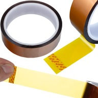 KAPTON OCHRANNÁ KAPTONOVÁ PÁSKA ODOLNÁ VYSOKÝM TEPLOTÁM 240C 25MM X 30M KAPTON OCHRANNÁ KAPTONOVÁ PÁSKA ODOLNÁ VYSOKÝM TEPLOTÁM 240C 25MM X 30M