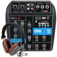 Audio DNA MIX 4U 4-kanálový mixpult + DJ slúchadlá