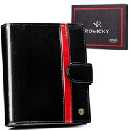 Rovicky klasická pánska peňaženka s RFID uzáverom ako darček Rovicky klasická pánska peňaženka s RFID uzáverom ako darček