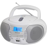 Sencor SPT 2700WH CD MP3 AUX rádioprehrávač Biely Sencor SPT 2700WH CD MP3 AUX rádioprehrávač Biely