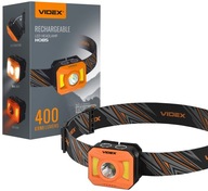 Videx LED CREE XTE čelovka 5W + COB 5W 400lm 5000K AKU 850mAh USB-C Videx LED CREE XTE čelovka 5W + COB 5W 400lm 5000K AKU 850mAh USB-C