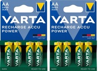 Nabíjacie batérie VARTA R6 AA 2600 mAh R2U x8
