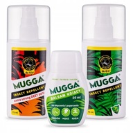 MUGGA REPELENT DEET SET TROPICKÉHO KOMÁRA MUGGA REPELENT DEET SET TROPICKÉHO KOMÁRA