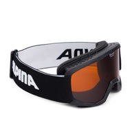 Detské lyžiarske okuliare Alpina Piney čierna matná/oranžová 7268431 OS