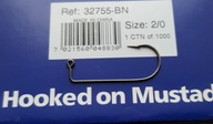 Mustad Jig Hook 32755-BN veľkosť 2/0-ks 100