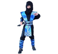KOSTÝM NINJA MODRÁ 120/130CM GD KOSTÝM NINJA MODRÁ 120/130CM GD