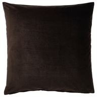 IKEA SANELA dekoračná obliečka na vankúš 50x50 tmavohnedá IKEA SANELA dekoračná obliečka na vankúš 50x50 tmavohnedá