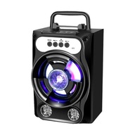Bezdrôtový Bluetooth reproduktor Mobilný LED prenosný MP3 USB SD TF AUX Bezdrôtový Bluetooth reproduktor Mobilný LED prenosný MP3 USB SD TF AUX