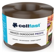 Rovná záhradná obruba 15cm x 9m Cellfast hnedá Rovná záhradná obruba 15cm x 9m Cellfast hnedá