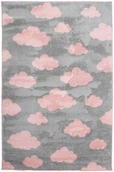 Veľký dievčenský koberec 160x220 Merlin Clouds