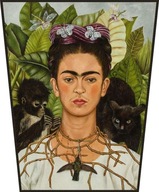 Obrazovka Autoportrét s tŕňom (…) Frida Kahlo