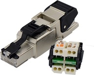 TELEGARTNER RJ45 FTP zástrčka, kategória 6A 7 TELEGARTNER RJ45 FTP zástrčka, kategória 6A 7