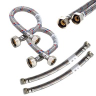 FLEXIBILNÉ HADICE PRE OHRIEVAČ VODY 3/4 NEREZOVÉ HADICE 80cm FLEXIBILNÉ HADICE PRE OHRIEVAČ VODY 3/4 NEREZOVÉ HADICE 80cm
