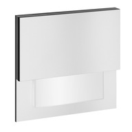 Schodiskové svietidlo 230V LED osvetlenie schodiskové svietidlo SILVER WARM 3000k Schodiskové svietidlo 230V LED osvetlenie schodiskové svietidlo SILVER WARM 3000k
