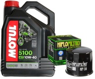 Sada MOTUL5100 10W40 olej + HF138 FILTER SUZUKI VZ800 Marauder 05-08 Sada MOTUL5100 10W40 olej + HF138 FILTER SUZUKI VZ800 Marauder 05-08
