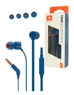 JBL TUNE 110 MODRÉ KÁBLOVÉ SLÚCHADLÁ DO UŠÍ JBL TUNE 110 MODRÉ KÁBLOVÉ SLÚCHADLÁ DO UŠÍ