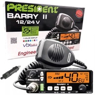 CB RÁDIO PRESIDENT BARRY ASC NB 7 farieb 12V/24V CB RÁDIO PRESIDENT BARRY ASC NB 7 farieb 12V/24V