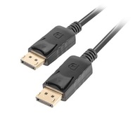 LANBERG DisplayPort M / M 4K 3M kábel čierny