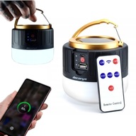 Solárna NABÍJAČKA pre telefón POWERBANK s LAMPOU