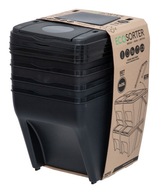 ECOsorter ODPADOVÝ KOŠ Sada: 4 x 25L PATROL GROUP ECOsorter ODPADOVÝ KOŠ Sada: 4 x 25L PATROL GROUP
