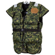 RYBÁRSKA VESTA KAPOK CAMO s kapucňou XXL RYBÁRSKA VESTA KAPOK CAMO s kapucňou XXL