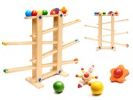 Drevená guličková dráha Montessori XXL pre deti Drevená guličková dráha Montessori XXL pre deti