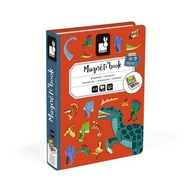 Magnetibook magnetické puzzle Dinosaury - edukačná hračka, 3+, Janod Magnetibook magnetické puzzle Dinosaury - edukačná hračka, 3+, Janod