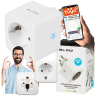 ČASOVAČ PROGRAMÁTOR SMART ZÁSUVKA SMART WIFI TUYA V2 ZÁSTRČKA wattmeter ČASOVAČ PROGRAMÁTOR SMART ZÁSUVKA SMART WIFI TUYA V2 ZÁSTRČKA wattmeter