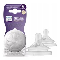 Avent natural 2X RESPONSE cumlíky 6m+ KASZKA Avent natural 2X RESPONSE cumlíky 6m+ KASZKA