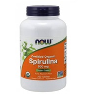 NOW FOODS Spirulina 500 mg 200 tabliet NOW FOODS Spirulina 500 mg 200 tabliet