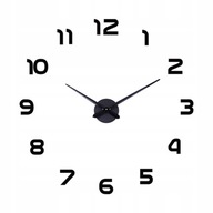 Urob si sám nástenné hodiny čierne 130cm Large Smart Urob si sám nástenné hodiny čierne 130cm Large Smart