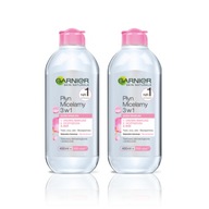 Garnier Skin Naturals micelárna voda 3v1 sada pre citlivú pleť 2x 400 ml Garnier Skin Naturals micelárna voda 3v1 sada pre citlivú pleť 2x 400 ml