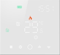 Inteligentný termostat Normálne otvorený kotol vykurovacej pece 3A PS Biely TR043 WiFi TUYA