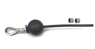 Hotové 6mm lanko z atlasovej ocele, PVC obal 270cm. Hotové 6mm lanko z atlasovej ocele, PVC obal 270cm.