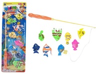 Rybárska hra pre deti - udica + ryba 8 ks