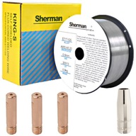 Samotienený ZVÁRACÍ DRÔT 0,8 mm FLUX - bezplynový Samotienený ZVÁRACÍ DRÔT 0,8 mm FLUX - bezplynový