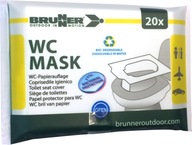 PAPIEROVÁ VLOŽKA KRYT NA TOALET BRUNNER WC 20 ks. PAPIEROVÁ VLOŽKA KRYT NA TOALET BRUNNER WC 20 ks.