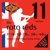 ROTOSOUND R11 STRUNY PRE ELEKTRICKÚ GITARU 11-48 ROTOSOUND R11 STRUNY PRE ELEKTRICKÚ GITARU 11-48