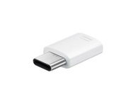SAMSUNG ADAPTÉR micro USB na USB-C biely