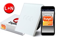 Dotykový spínač ZigBee TUYA 3circuit biela #L+N Dotykový spínač ZigBee TUYA 3circuit biela #L+N