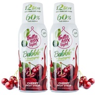 Fruttamax ovocné sirupy bez cukru 2x Čerešňa 0,5l Fruttamax ovocné sirupy bez cukru 2x Čerešňa 0,5l