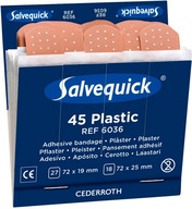 Plastové omietky CEDERROTH Salvequick (REF-6036) 45 kusov