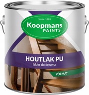 Koopmans Houtlak PU lak na drevo 250ml POLOMATNÝ Koopmans Houtlak PU lak na drevo 250ml POLOMATNÝ