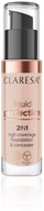CLARESA LIQUID PERFECTION FOUNDATION COCEALER 2v1 104 30 ml CLARESA LIQUID PERFECTION FOUNDATION COCEALER 2v1 104 30 ml