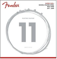 Struny na elektrickú gitaru Fender 250M 11-49 Struny na elektrickú gitaru Fender 250M 11-49