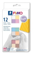 Fimo Masa Pastel Set 25g 12 kociek Staedtler