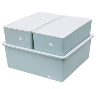 Sada úložných boxov organizéra - 3 ks Sada úložných boxov organizéra - 3 ks