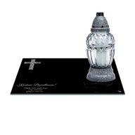 SKLENENÝ STOJAN NA SVIEČKU 40x30cm 565b Starí rodičia SKLENENÝ STOJAN NA SVIEČKU 40x30cm 565b Starí rodičia